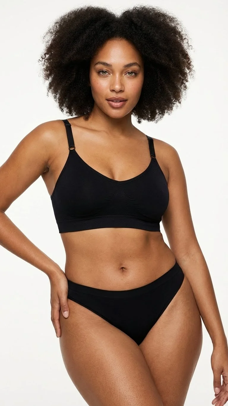 Missfit Kadın Sütyen Minimizer Siyah - Ön Görünüm